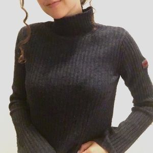 Vintage Abercrombie Wool Turtleneck Sweater